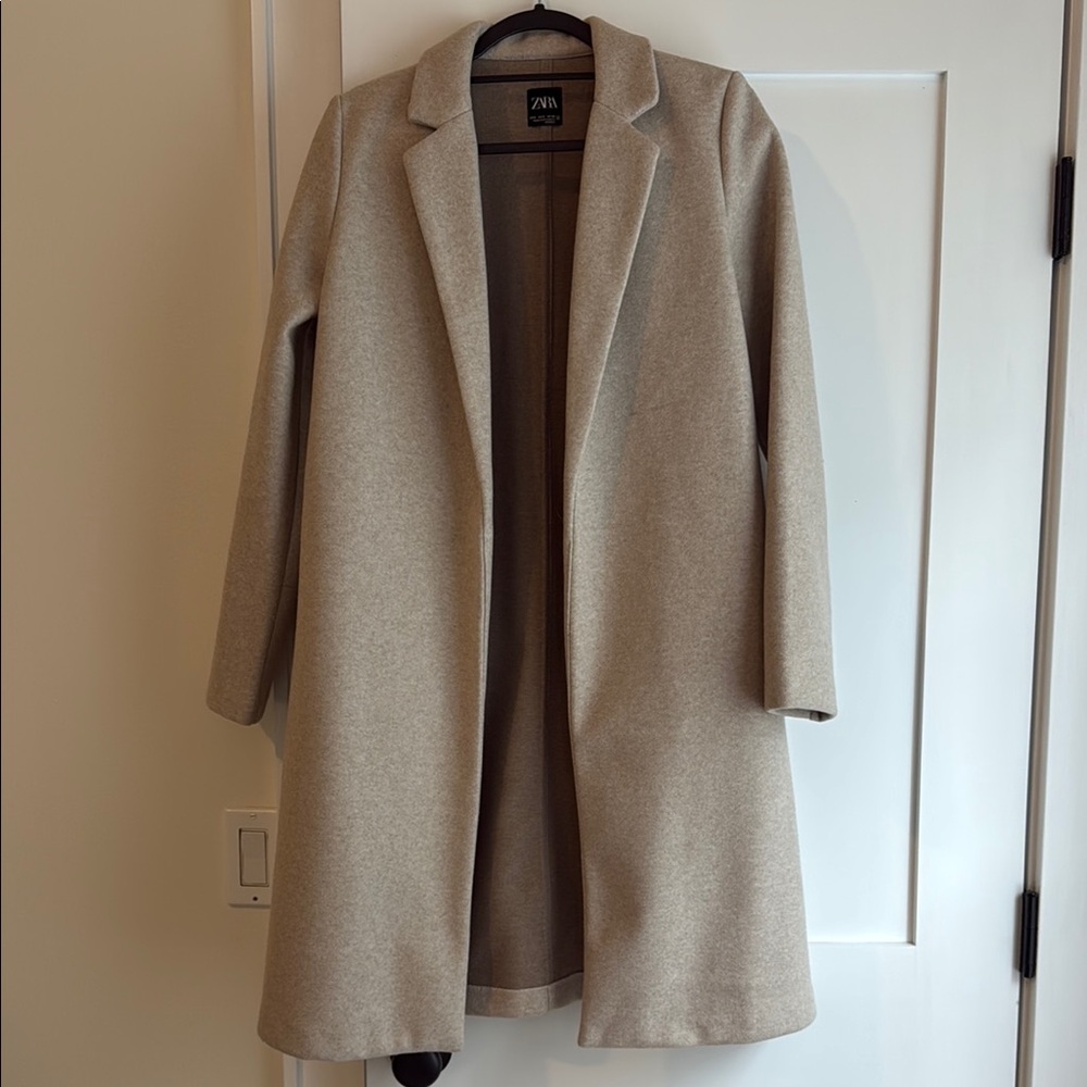 Zara Classic Tan Overcoat